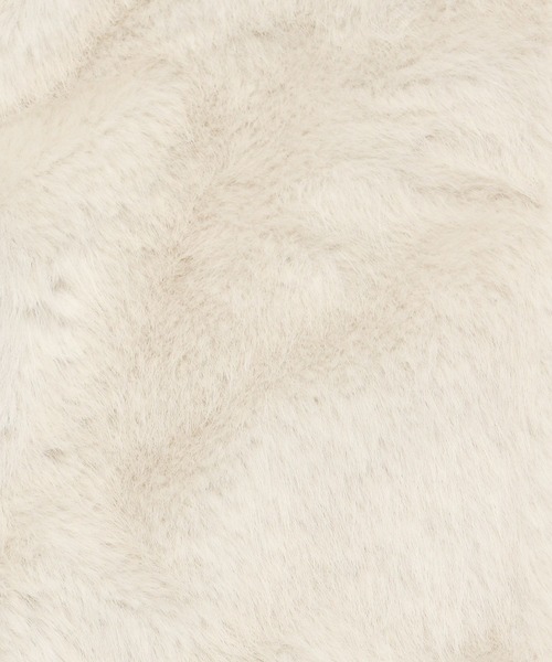 niko and...（ニコアンド）の「フサフサアソートファーブルゾン（ブルゾン・レディース・グレー/ブラウン/ライトグレー・MEDIUM/LARGE）」の19枚目の写真