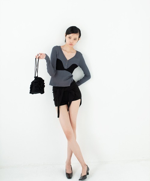 leinwande】Scarf Knit Shorts（その他パンツ）｜leinwande（ライン