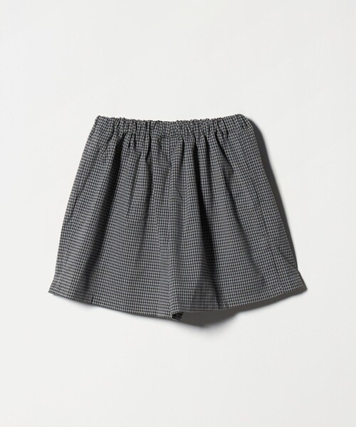 green label relaxing（グリーンレーベルリラクシング）の「チェック スカパン（ブラック）/ キッズ  120cm-160cm（その他パンツ・キッズ・ブラック・120cm/130cm/140cm/150cm/160cm）」の10枚目の写真