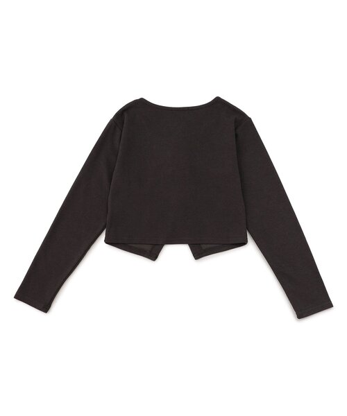 algy（アルジー）の「レースアップレイヤード風トップス（Tシャツ/カットソー・キッズ・サックスブルー/カーキ/チャコール・SMALL/MEDIUM/X-SMALL/XX-SMALL）」の13枚目の写真