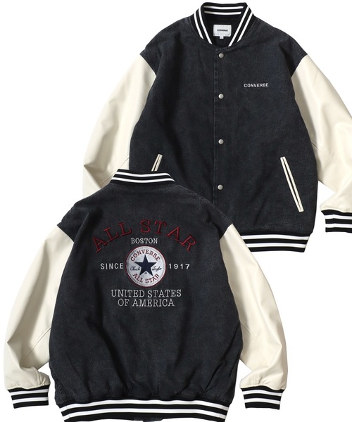 セール】CONVERSE/コンバース オーバーサイズ フェイクメルトン/デニム