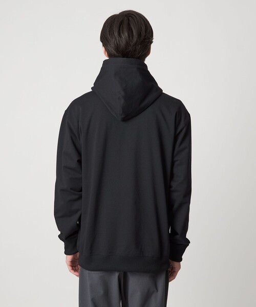 THE NORTH FACE(ザノースフェイス)の「<THE NORTH FACE>スモール ロゴ スウェット フーディ(パーカー・メンズ・ブラック/グレー系・M/XL/L)」の13枚目の写真