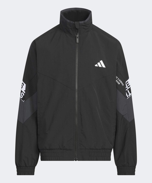 adidas クロップドジャケット 黒 カップ adidas（アディダス）の「adidas CROPPED TT / アディダス