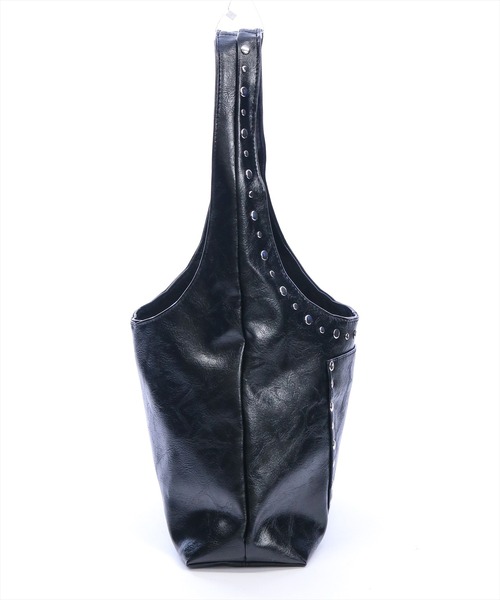 clear（クリア）の「スタッズワンハンドルバッグ［Y2K カジュアル 着回し力抜群］（ハンドバッグ・レディース・ブラウン/ブラック/アイボリー・F）」の10枚目の写真