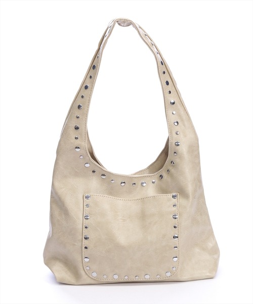 clear（クリア）の「スタッズワンハンドルバッグ［Y2K カジュアル 着回し力抜群］（ハンドバッグ・レディース・ブラウン/ブラック/アイボリー・F）」の17枚目の写真