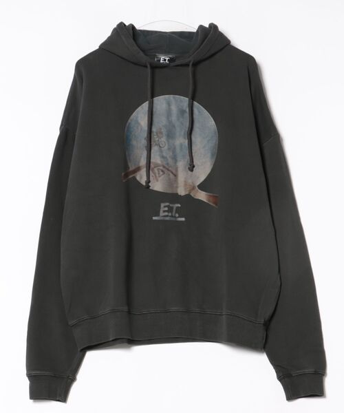 baron(バロン)の「UNIVERSAL ピグメントパーカー(パーカー・レディース・スミクロ/ブラック系その他・M/L/XL)」の3枚目の写真
