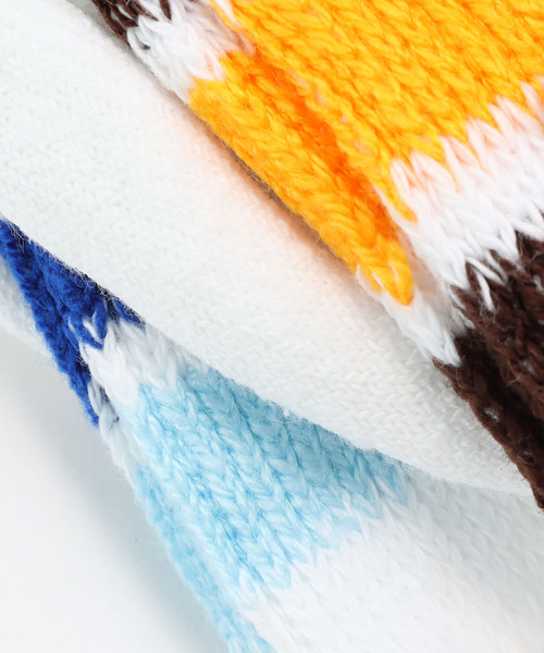 OUTDOOR PRODUCTS（アウトドアプロダクツ）の「RALLROAD SOCK Healthtrak Stripe 2P（ソックス/靴下・レディース・ホワイト系その他/ホワイト・FREE）」の4枚目の写真
