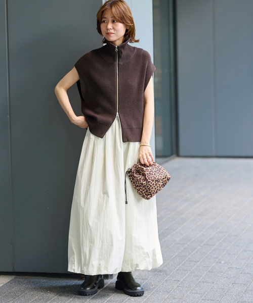 ジャーナルスタンダードレリューム　ベスト TR/Vネックベスト（ベスト）｜JOURNAL STANDARD relume