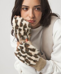 Vincent Pradier（ヴァンサンプラディエ）の「＜VINCENT PRADIER＞ファーライク グローブ（手袋）」