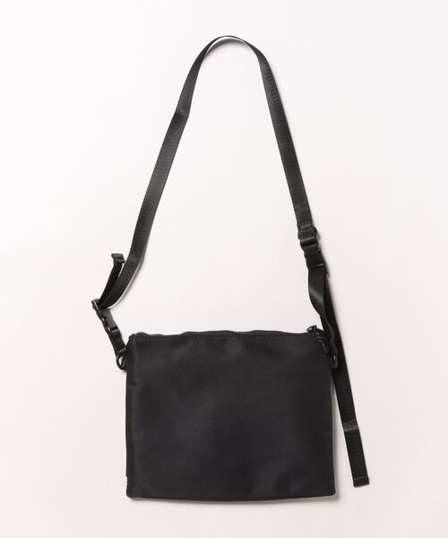 m.f.editorial（エムエフエディトリアル）の「【軽量】ツイル サコッシュ（ショルダーバッグ・メンズ・ブラック・FREE）」の2枚目の写真