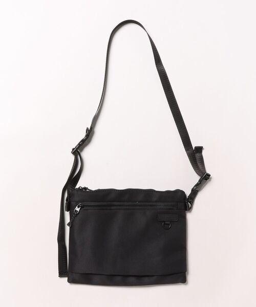 m.f.editorial（エムエフエディトリアル）の「【軽量】ツイル サコッシュ（ショルダーバッグ・メンズ・ブラック・FREE）」の6枚目の写真