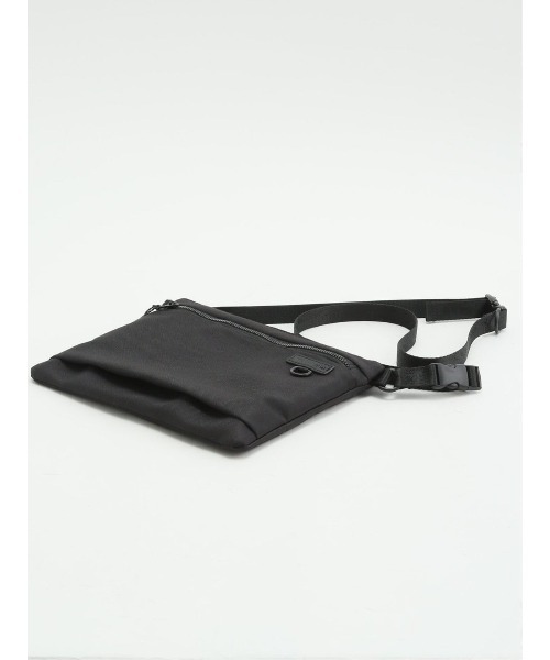 m.f.editorial（エムエフエディトリアル）の「【軽量】ツイル サコッシュ（ショルダーバッグ・メンズ・ブラック・FREE）」の10枚目の写真
