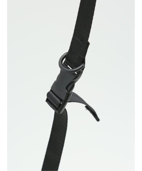 m.f.editorial（エムエフエディトリアル）の「【軽量】ツイル サコッシュ（ショルダーバッグ・メンズ・ブラック・FREE）」の14枚目の写真