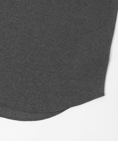 URBAN RESEARCH DOORS（アーバンリサーチドアーズ）の「『一部WEB限定カラー』ソフトフライスプルオーバー（Tシャツ/カットソー・レディース・ブラウン/チャコールグレー/ブラック/ライトベージュ・MEDIUM）」の13枚目の写真