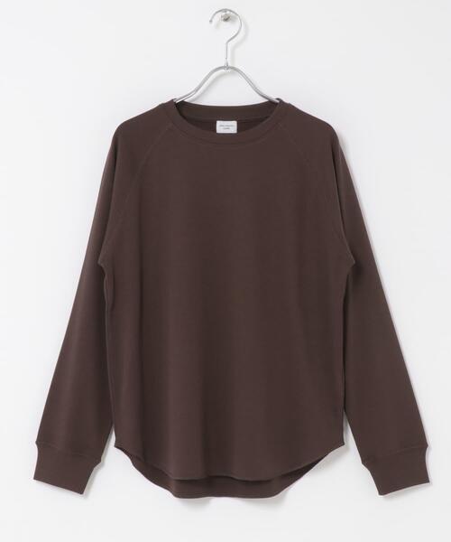 URBAN RESEARCH DOORS(アーバンリサーチドアーズ)の「『一部WEB限定カラー』ソフトフライスプルオーバー(Tシャツ/カットソー・レディース・ブラウン/チャコールグレー/ブラック/ライトベージュ・MEDIUM)」の17枚目の写真