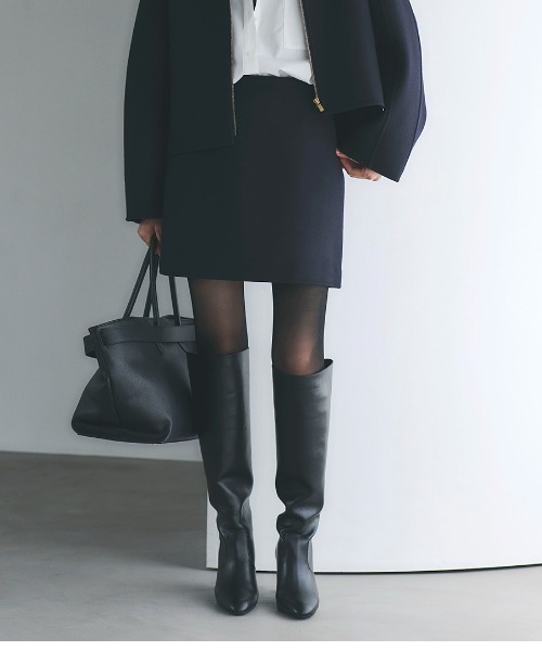 リバーウールミニスカート（スカート）｜anuans（アニュアンス）の