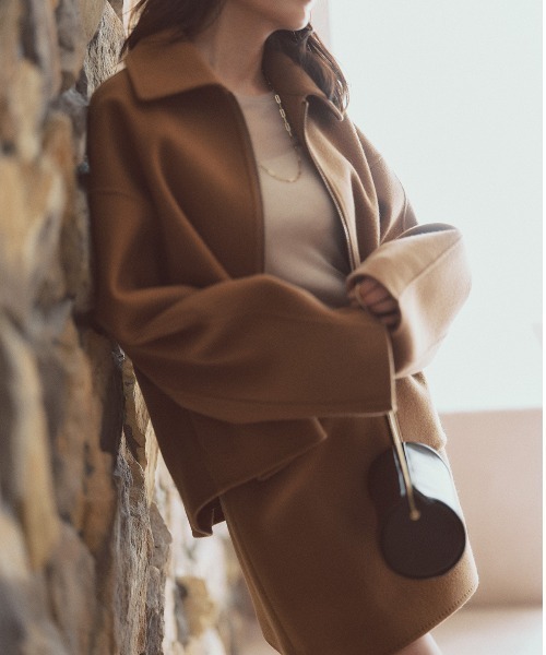 リバーウールミニスカート（スカート）｜anuans（アニュアンス）の