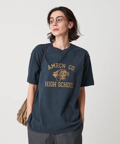 AMERICANA（アメリカーナ）の「＜Americana＞ロゴプリントTシャツ（T