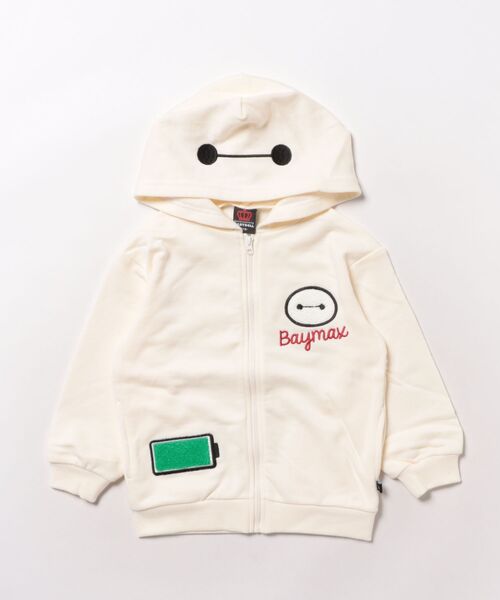 Disney（ディズニー）の「ディズニー キャラクター なりきる サガラワッペンジップパーカー 0912K（パーカー・キッズ・ブラック×レッド/その他14/オフホワイト/その他9・90cm/100cm/110cm/120cm/130cm）」の6枚目の写真