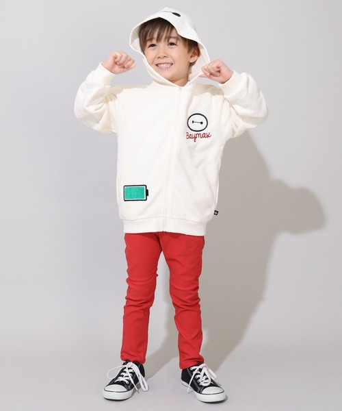 Disney（ディズニー）の「ディズニー キャラクター なりきる サガラワッペンジップパーカー 0912K（パーカー・キッズ・ブラック×レッド/その他14/オフホワイト/その他9・90cm/100cm/110cm/120cm/130cm）」の9枚目の写真