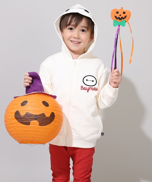 Disney（ディズニー）の「ディズニー キャラクター なりきる サガラワッペンジップパーカー 0912K（パーカー・キッズ・ブラック×レッド/その他14/オフホワイト/その他9・90cm/100cm/110cm/120cm/130cm）」の14枚目の写真