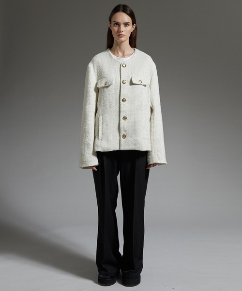 cussil（クシル）の「【cussil/クシル】ノーカラーデザイン