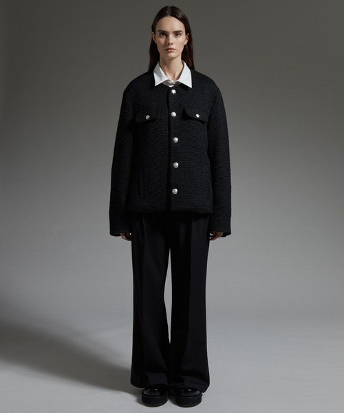 cussil（クシル）の「【cussil/クシル】ノーカラーデザイン