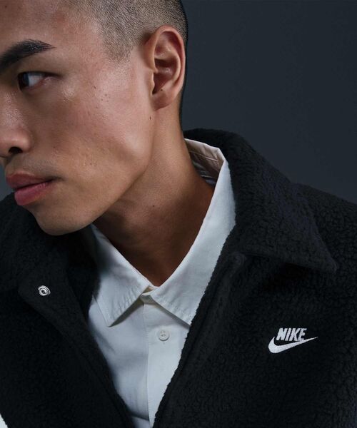ナイキ スポーツウェア クラブ メンズ ハイパイル フリース コーチ