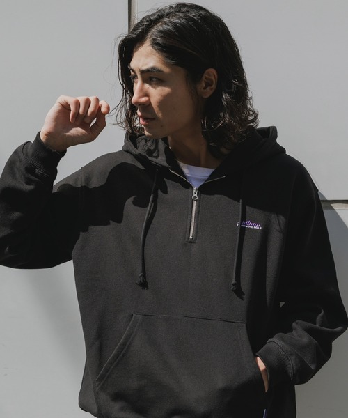 *p(R)ojectR® ハーフジップパーカー　ランペ 2025年最新】rampage パーカーの人気アイテム - メルカリ