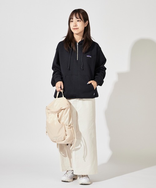 THOUSAND MILE（サウザンドマイル）の「THOUSAND MILE/サウザンドマイル HALF ZIP PARKER スウェット生地 ブランドロゴ ハーフジップパーカー（パーカー・メンズ・チャコール/ネイビー/ブラック/ライトグレー・XS/M/XL/L）」の21枚目の写真