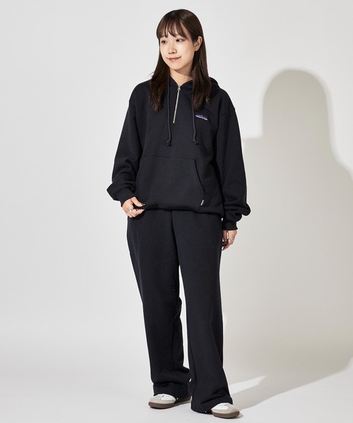 THOUSAND MILE/サウザンドマイル HALF ZIP PARKER スウェット生地