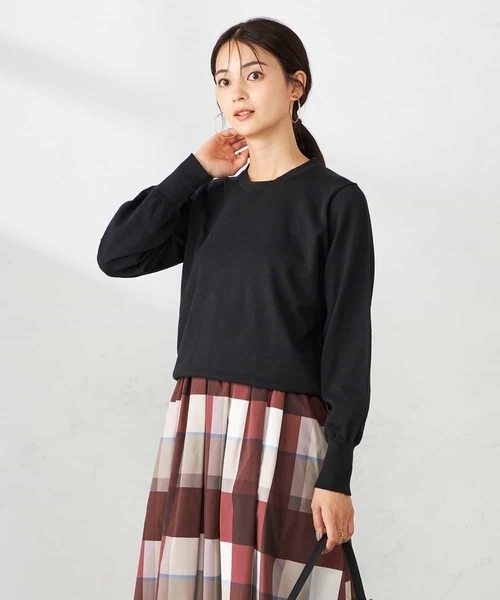 a.v.v(アーヴェヴェ)の「2WAYレースカラーニット(ニット/セーター・レディース・アイボリー/ブラック・38/40)」の16枚目の写真