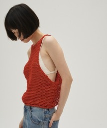 TODAYFUL(gDfCt)Scallop Knit Tanktop(^Ngbv)