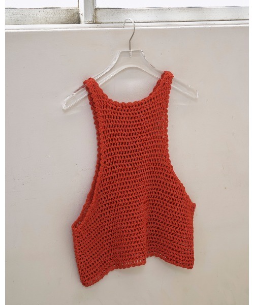 TODAYFUL(トゥデイフル)の「Scallop Knit Tanktop(タンクトップ・レディース・レッド/ブラック/アイボリー・FREE)」の16枚目の写真