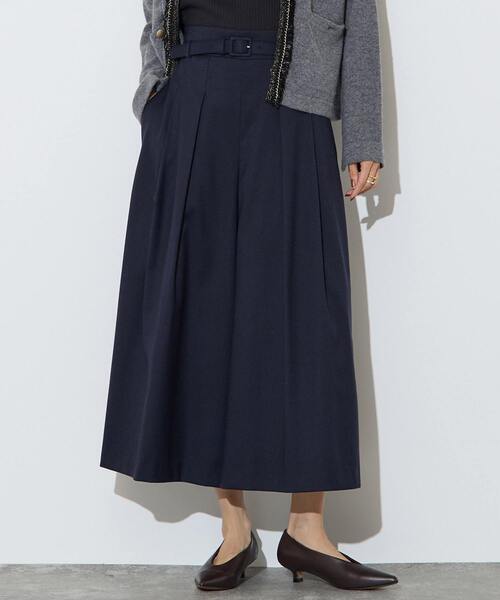 Liesse（リエス）の「【大草直子さんコラボ】大人ガウチョパンツ（その他パンツ・レディース・カーキ/ネイビー/チェック・2/3）」の2枚目の写真