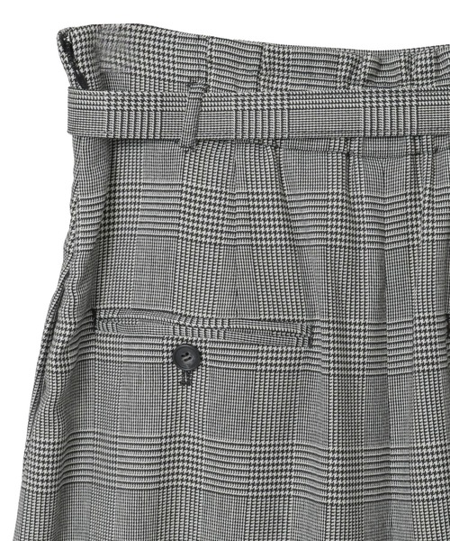 Liesse（リエス）の「【大草直子さんコラボ】大人ガウチョパンツ（その他パンツ・レディース・カーキ/ネイビー/チェック・2/3）」の6枚目の写真