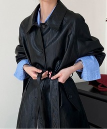 ステンカラーコート ベルト」に該当するジャケット/アウター