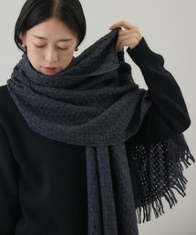 kuros'（クロス）の「ふんわり軽やか　空羽織りストール（ストール/ショール）」