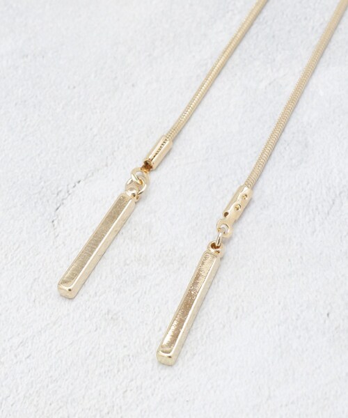 OPAQUE.CLIP（オペークドットクリップ）の「パール調ビジュースライドネックレス（ネックレス・レディース・ゴールド/シルバー・00）」の4枚目の写真