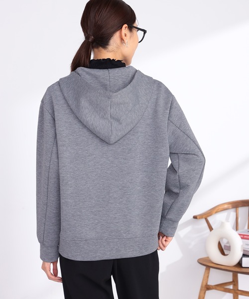 GALLORIA（ギャローリア）の「Wジップパーカー（パーカー・レディース・グレー/ライトベージュ・LL/L/M/S）」の9枚目の写真