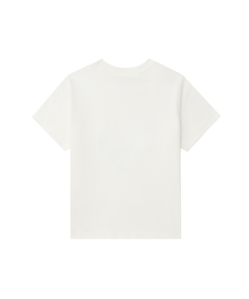 A BATHING APE(アベイシングエイプ)の「BABY CORE PRINTED CROP TEE(Tシャツ/カットソー・レディース・ホワイト/ブラウン・SMALL/X-SMALL)」の3枚目の写真