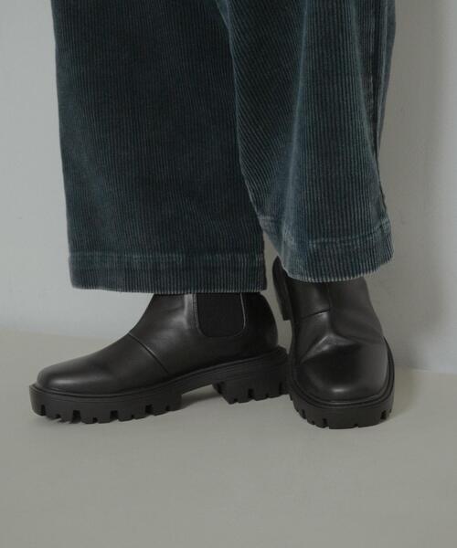 トラックソールサイドゴアブーツ（ブーツ）｜SENSE OF PLACE by URBAN