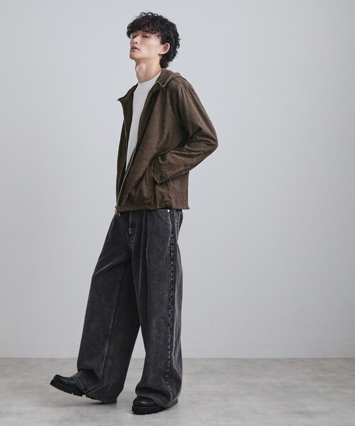 tk.TAKEO KIKUCHI（ティーケータケオキクチ）の「ジャカードジップパーカー（パーカー・メンズ・ダークブラウン/ブラック/グレー・02/03/04）」の14枚目の写真