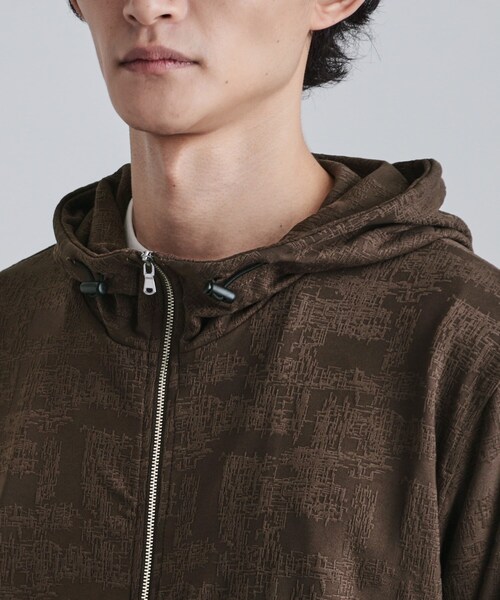 tk.TAKEO KIKUCHI（ティーケータケオキクチ）の「ジャカードジップパーカー（パーカー・メンズ・ダークブラウン/ブラック/グレー・02/03/04）」の19枚目の写真