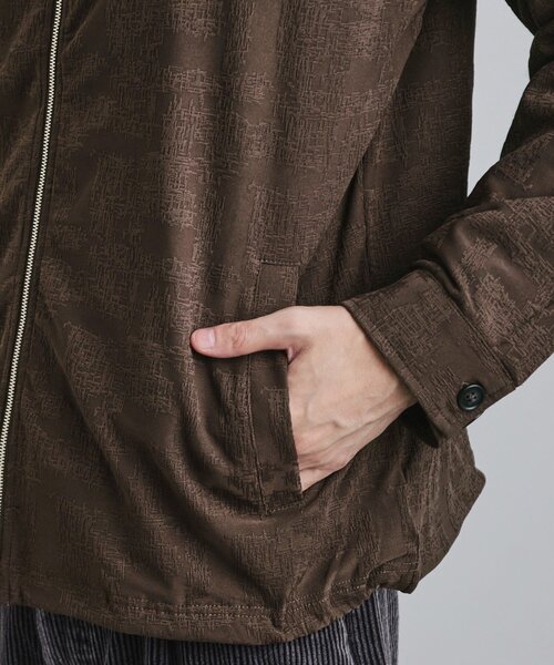 tk.TAKEO KIKUCHI（ティーケータケオキクチ）の「ジャカードジップパーカー（パーカー・メンズ・ダークブラウン/ブラック/グレー・02/03/04）」の22枚目の写真