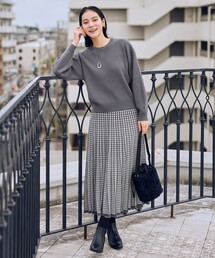 L size ONWARD（大きいサイズ）｜エルサイズ オンワードのセットアップ