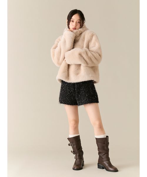 セール】ニットショートパンツ（その他パンツ）｜LILY BROWN（リリー