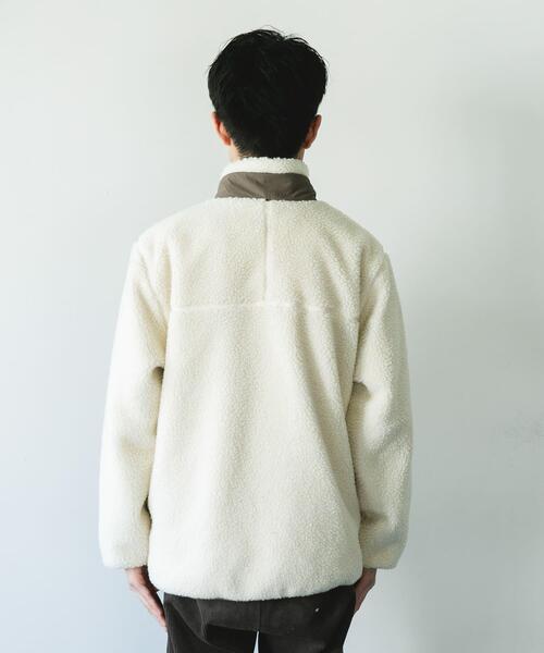 【GREIGE】URD防風ボアジップブルゾン URBAN RESEARCH DOORS｜URD防風ボアジップブルゾン | Rakuten Fashion