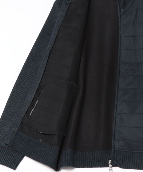 TOKYO SHIRTS(トウキョウシャツ)の「前身タフタ 中綿ZIP ブルゾン(ブルゾン・メンズ・ブラック/ネイビー/グリーン・L/LL/M)」の19枚目の写真