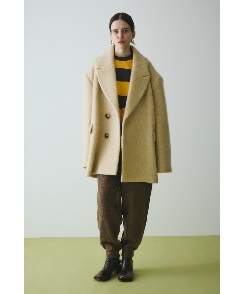 HeRIN.CYE（ヘリンドットサイ）の「Shaggy big jacket　　シャギービッグジャケット（その他アウター・レディース・ブラウン/ベージュ/ライトピンク・38/36）」の18枚目の写真